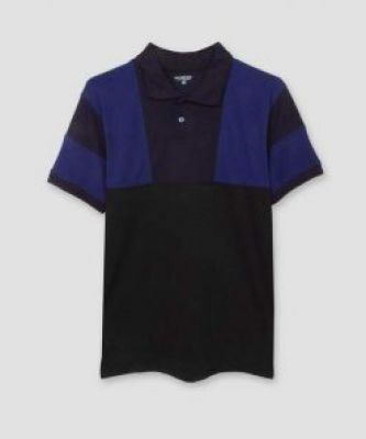 Polo shirt Black-Navy